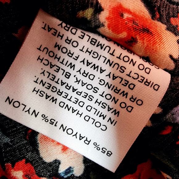 NEW Rumer The Label Soraya Black Floral Maxi Pencil Skirt - Picture 10 of 13